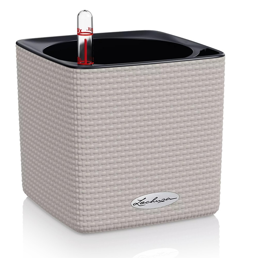 Умный вазон Lechuza Cube Color 14 1 л песочно-коричневый 13478