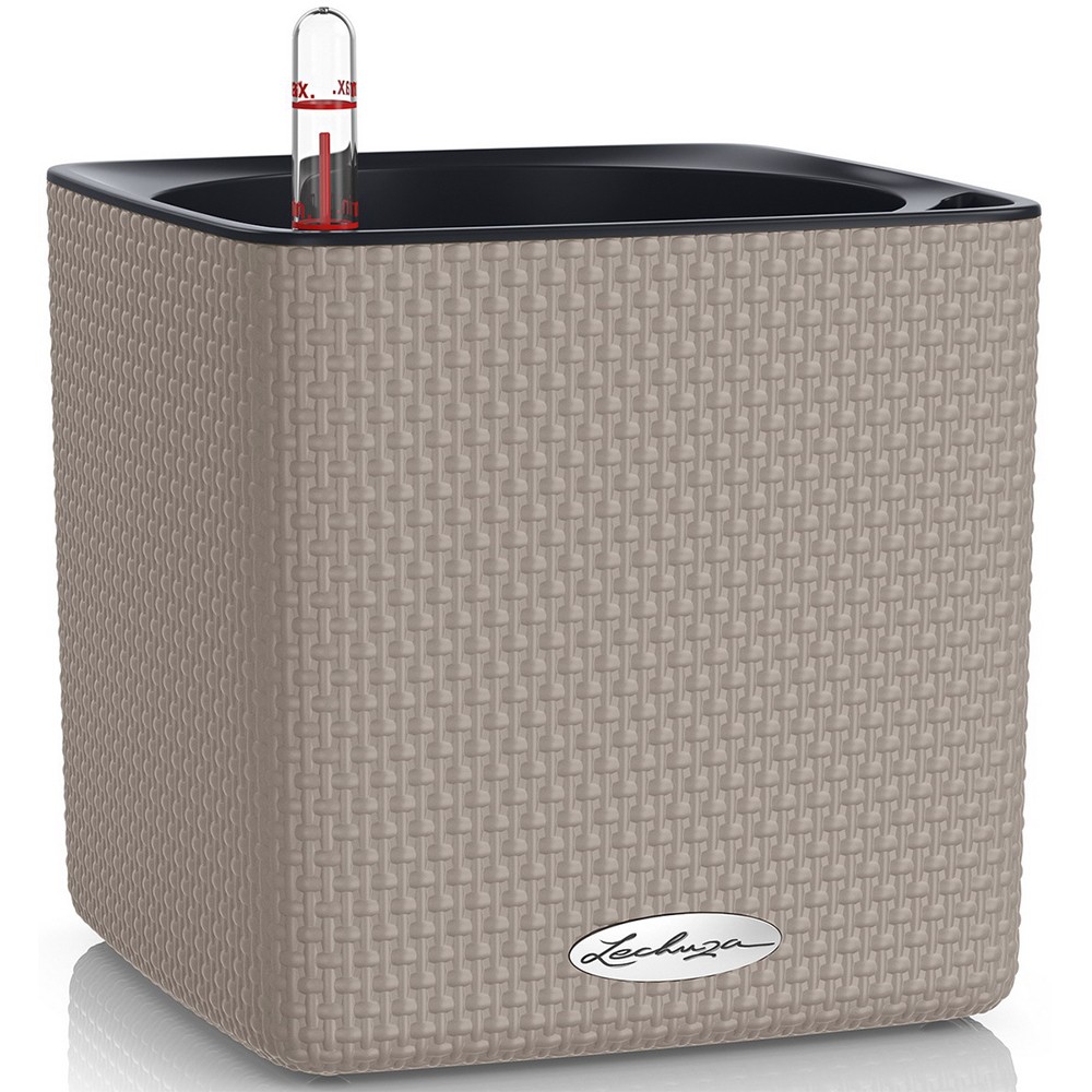 Умный вазон Lechuza Cube Color 16 1,75 л песочно-коричневый 13488