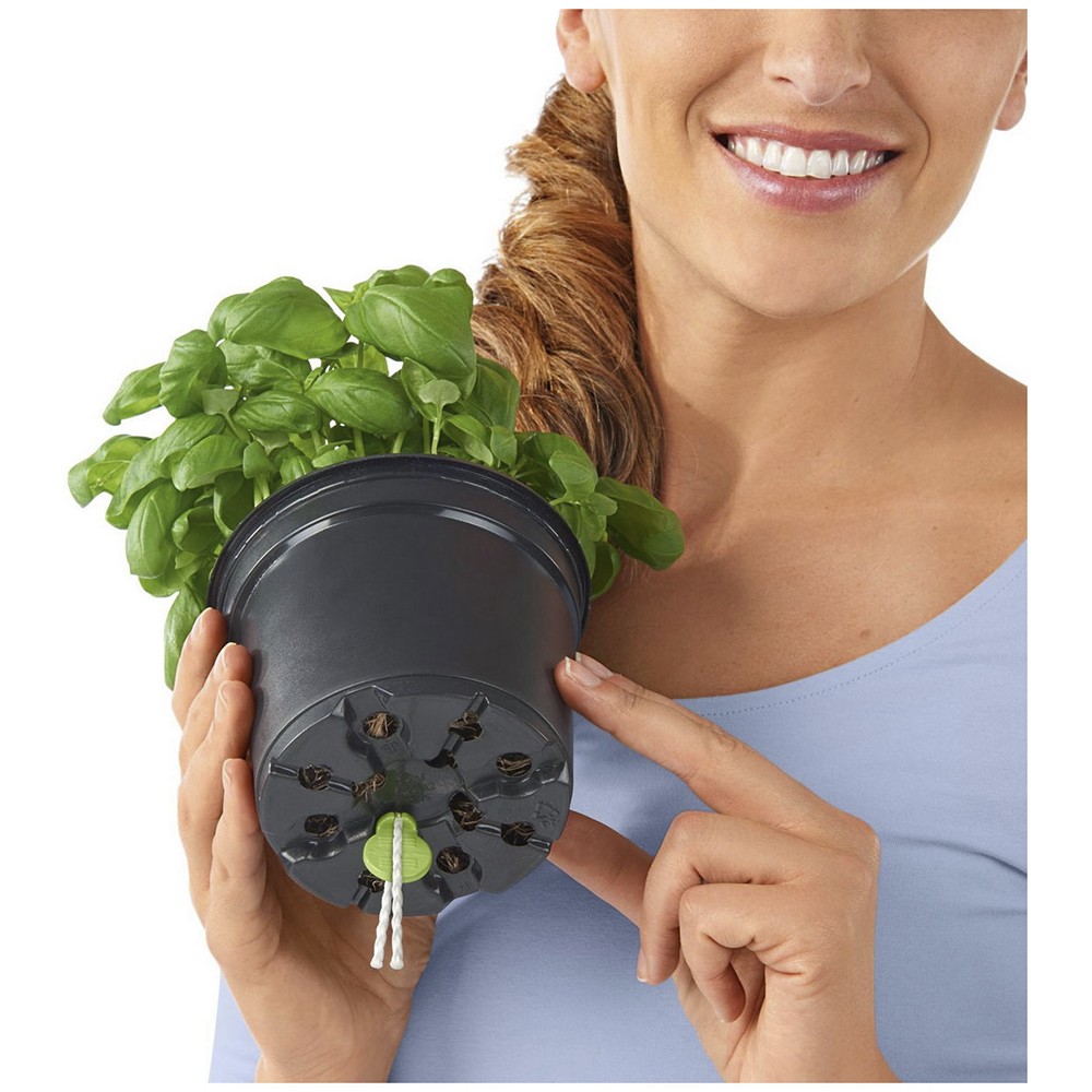 Умный вазон Lechuza Cube Color 16 1,75 л песочно-коричневый 13488