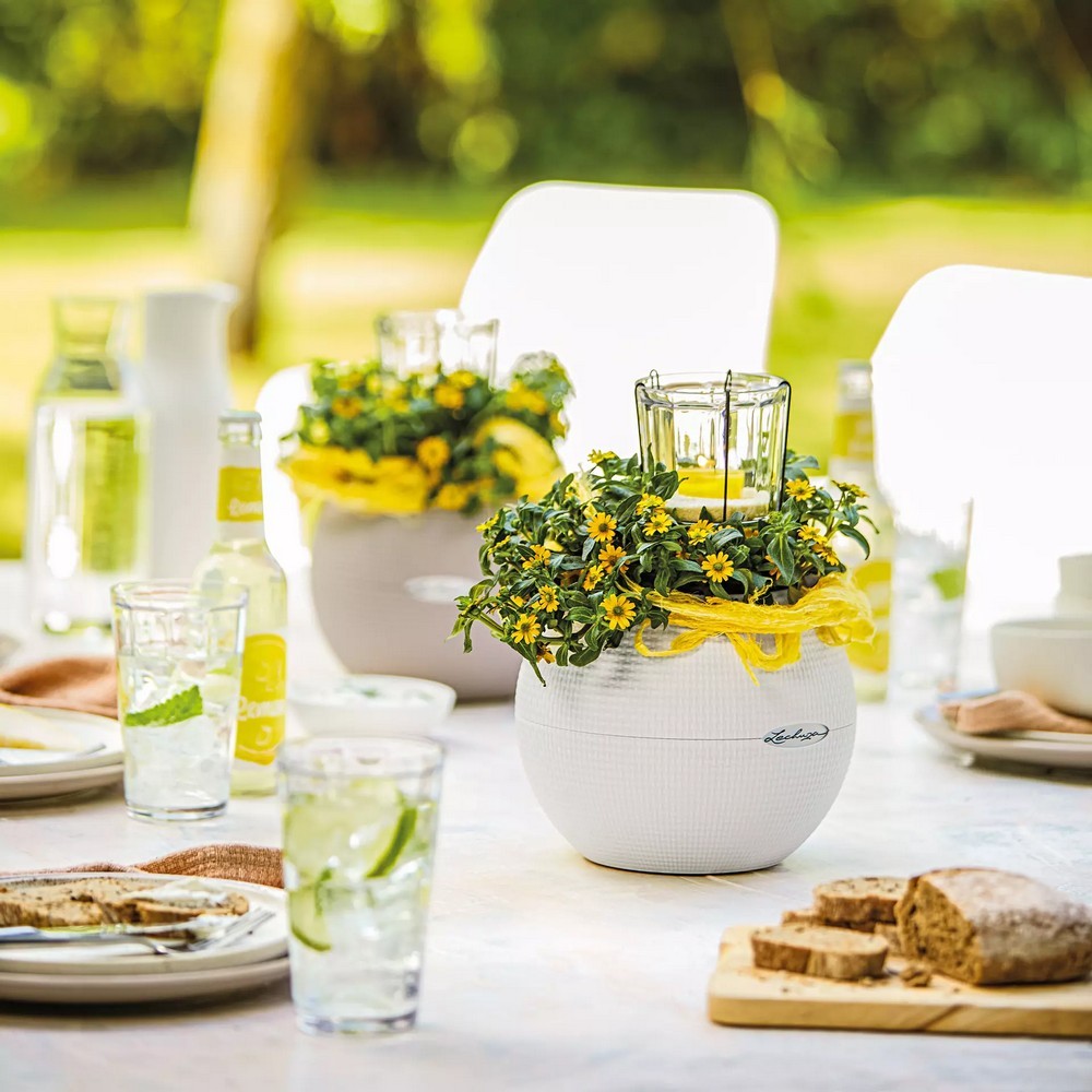 Умный вазон Lechuza Puro Color 20 1,2 л песочно-коричневый 13378