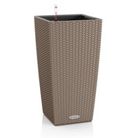 Фото Умный вазон Lechuza Cubico Cottage 40 31 л песочно-коричневый 15288