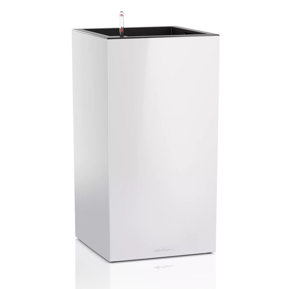 Умный вазон Lechuza Canto Premium 40 High 29 л блестящий белый 13650