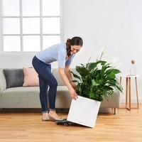 Умный вазон Lechuza Canto Premium 40 low 29 л белый блестящий 13750