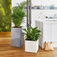 Умный вазон Lechuza Canto Premium 40 low 29 л белый блестящий 13750