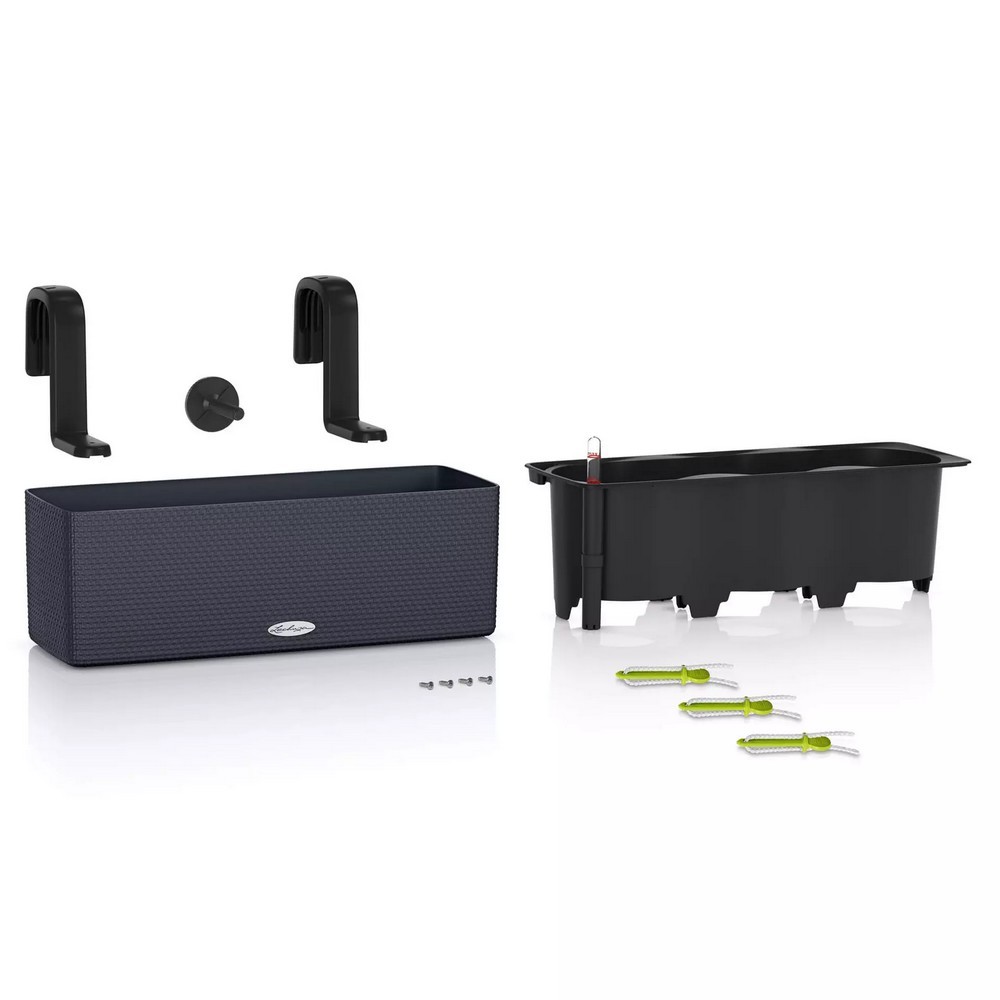 Умный вазон Lechuza Cube Color Triple 40 песочно-коричневый 13686