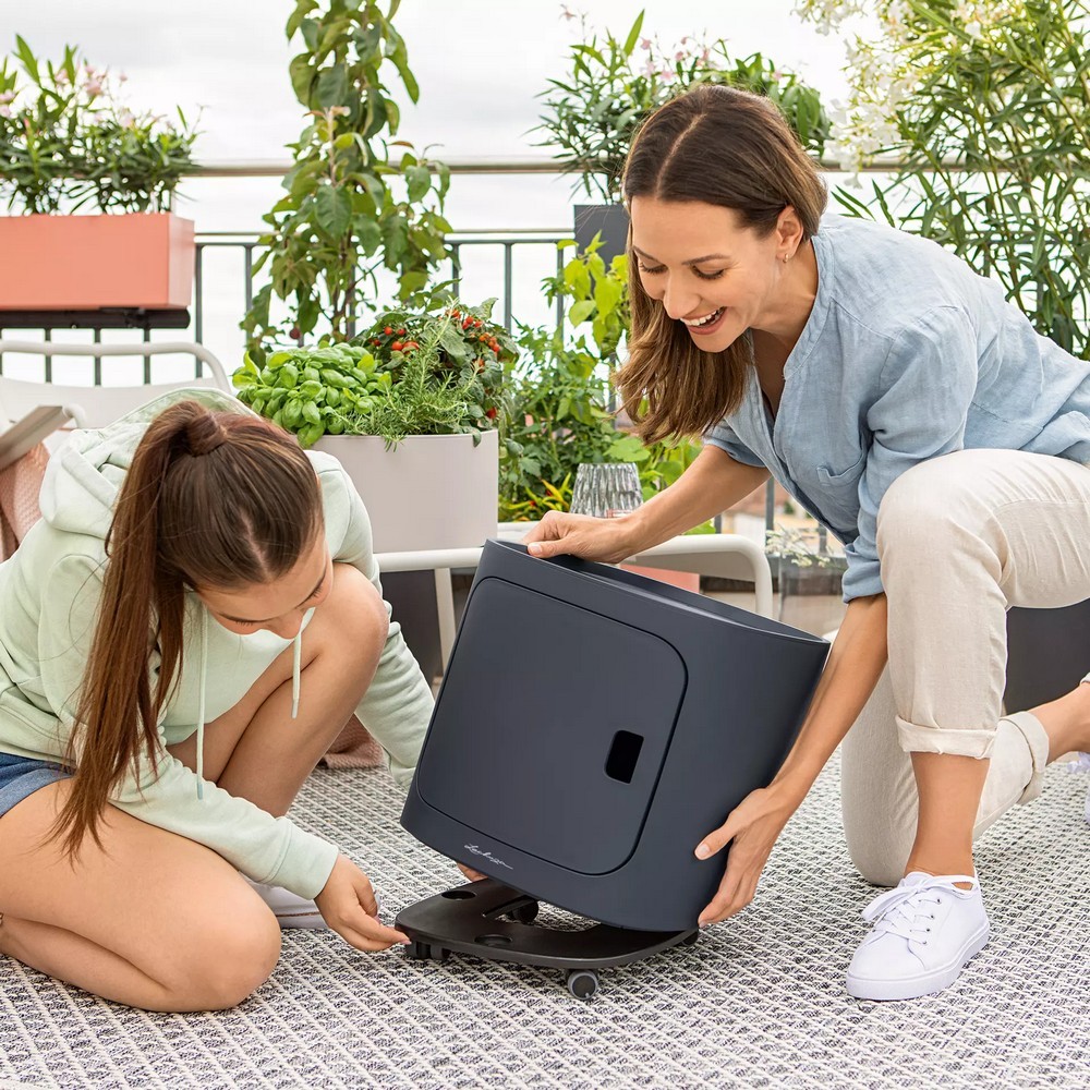 Модуль-хранилище Lechuza Pila Color бирюзовый 15921