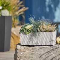 Умный вазон Lechuza Balconera Cottage 50 черный 15639