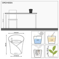 Фото Кашпо Lechuza Orchidea 1 л 13965