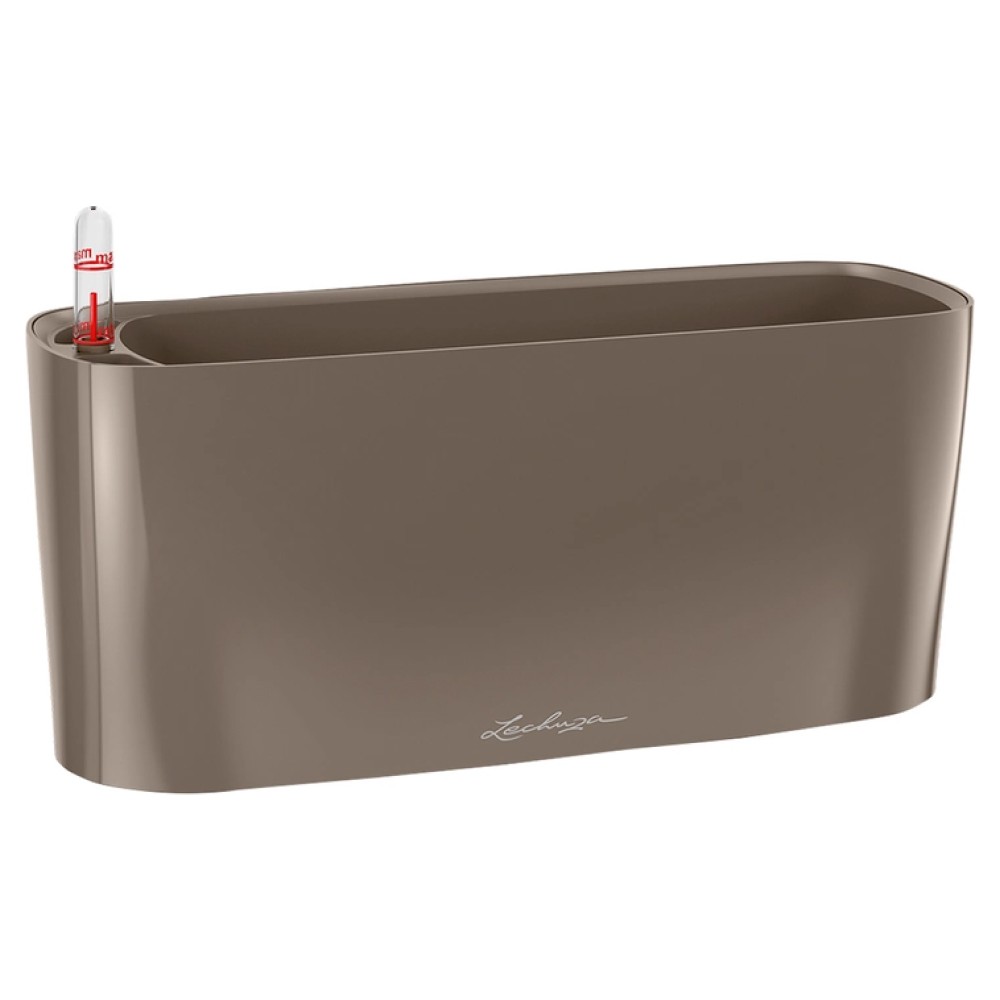 Умный вазон Lechuza Delta 10 2 л серо-коричневый 15466