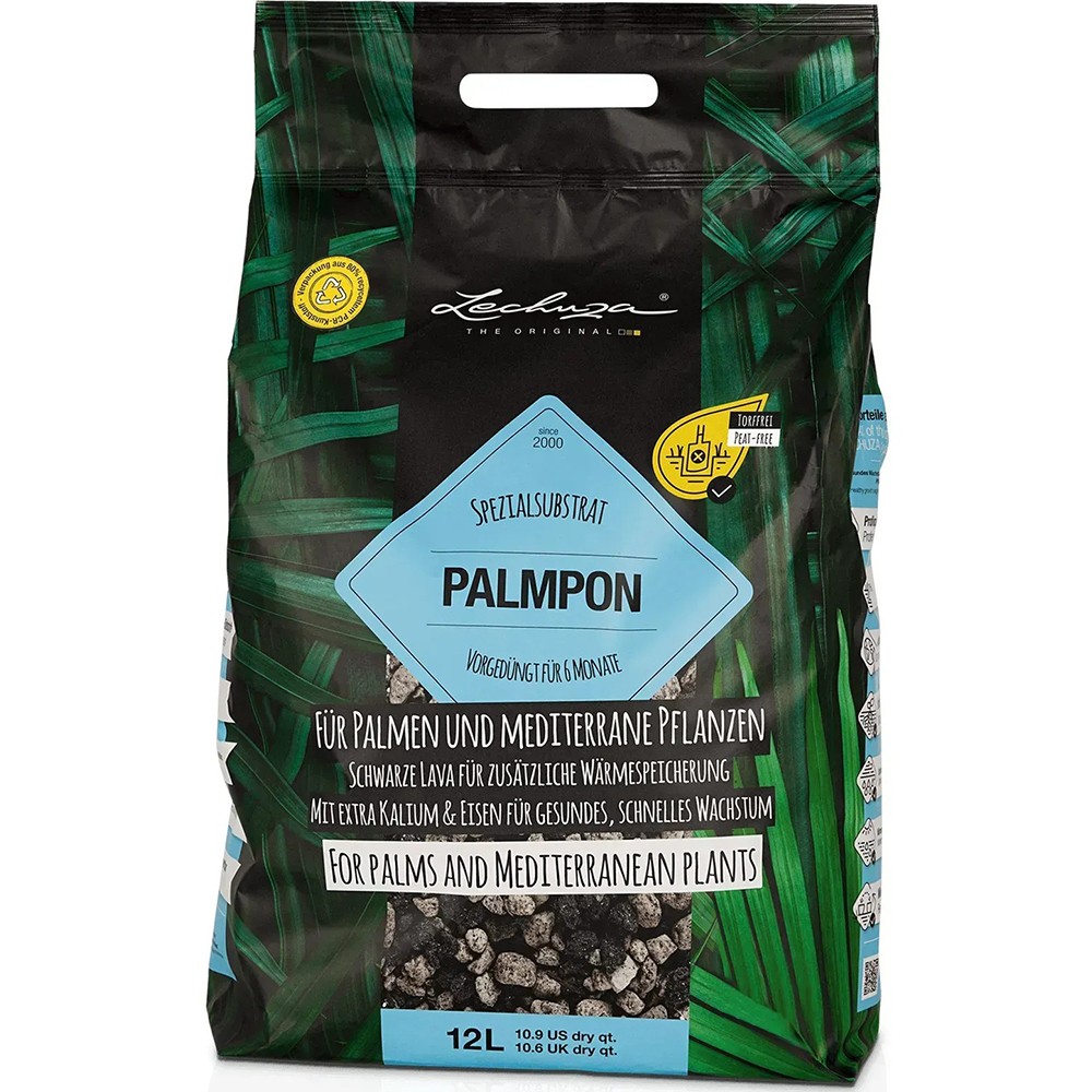 Субстрат Lechuza для зеленый и пальм Palm PON 12 л 19543