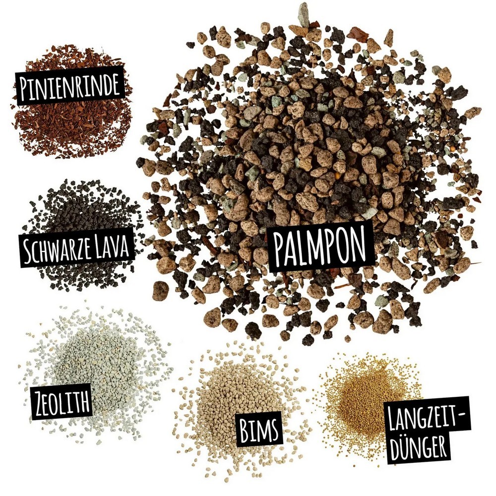 Субстрат Lechuza для зеленый и пальм Palm PON 25 л 19544