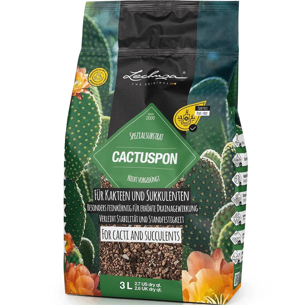 Субстрат Lechuza для кактусов Cactus PON 3 л 19545