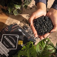 Субстрат Lechuza с биоуглем BLACKSTONE PON 12 л 19556